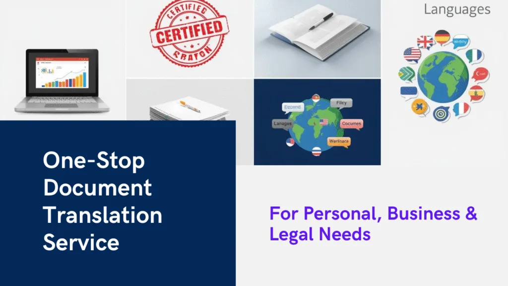One Stop Certified Translation Services