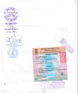 Apostille services