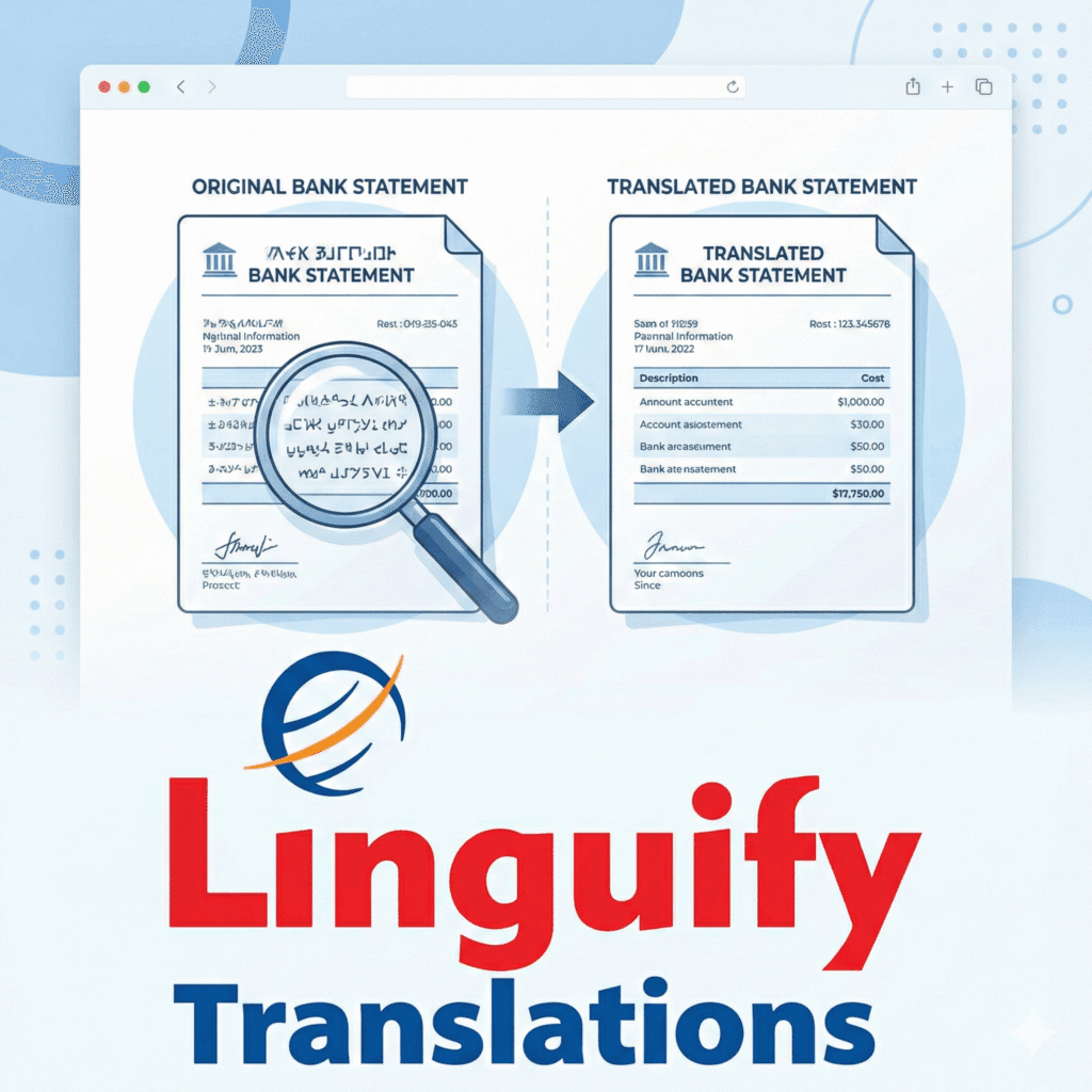 Bank Statement Translation